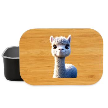 Alpaca Sweet Llama Farm Life Is Better With Alpacas - Lunch Box - black - Front