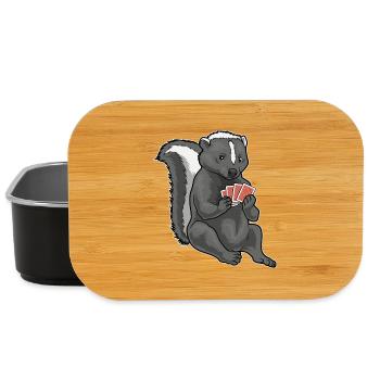 Stinktier Poker Pokerkarten - Lunch Box - Schwarz - Vorne