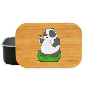 Cuisine de la cuisine de la cutanière Panda - Boîte à goûter - noir - Devant