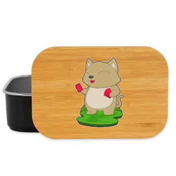 Katze Poker Pokerkarten - Lunch Box - Schwarz - Vorne