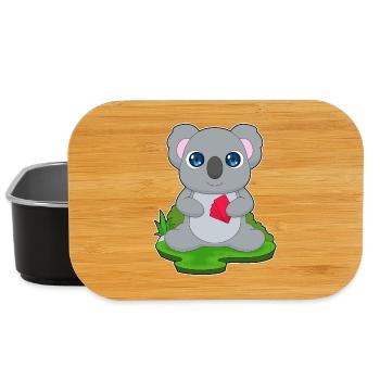 Koala Poker Cartes de poker - Boîte à goûter - noir - Devant