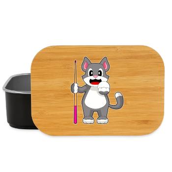 Queue de billard pour chat - Boîte à goûter - noir - Devant
