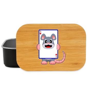 Mouse Poker Cartes de poker - Boîte à goûter - noir - Devant