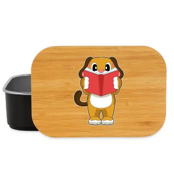 Hund Buch - Lunch Box - Schwarz - Vorne
