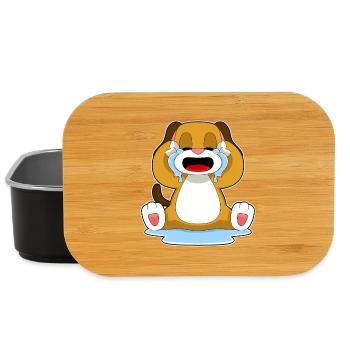 Hund Tränen - Lunch Box - Schwarz - Vorne