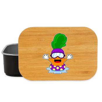 Karotte Schwimmen Schwimmbrille Sommer - Lunch Box - Schwarz - Vorne