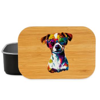 Jack Russell Terrier Hunde Liebhaber Jack Russells - Lunch Box - Schwarz - Vorne