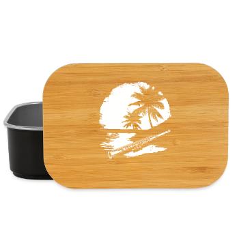 Flute Graphic - Lunch Box - black - Front
