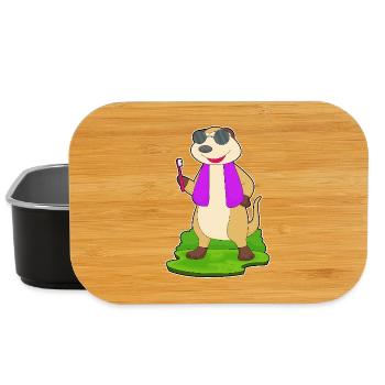 Meerkat Toothbrush - Lunch Box - black - Front