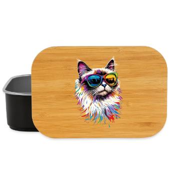 Ragdoll Cat Ragdoll Cat Cute Ragdoll Cats - Lunch Box - black - Front