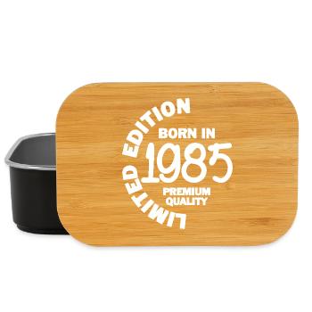 Limited Edition 1985 Geburtstagsshirt Geschenk - Lunch Box - Schwarz - Vorne