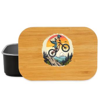 Cyclist - Lunch Box - black - Front