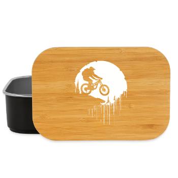 Mountain bikers - Lunch Box - black - Front