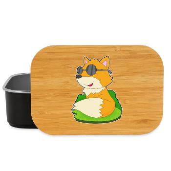 Fox Sunglasses - Lunch Box - black - Front