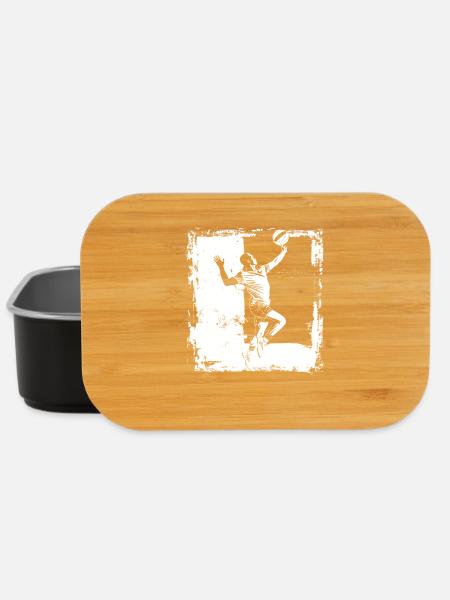 Croquis de joueur de volley-ball - Boîte à goûter - noir