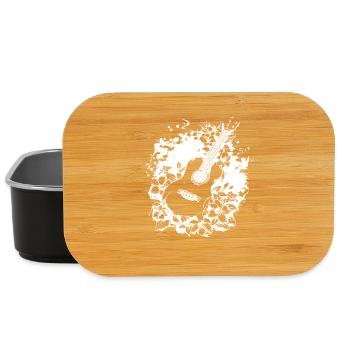 Lustige Ukulele - Lunch Box - Schwarz - Vorne