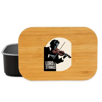 Violin -Lord Of The Strings Artwork - Lunch Box - black - Front