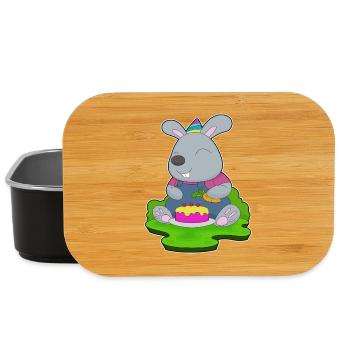 Bunny Birthday Farmer - Lunch Box - black - Front