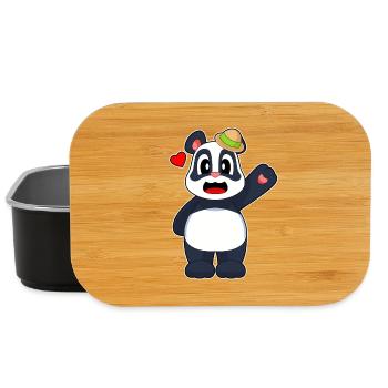 Panda Hut - Lunch Box - Schwarz - Vorne
