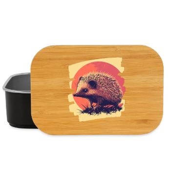 Igel - Lunch Box - Schwarz - Vorne