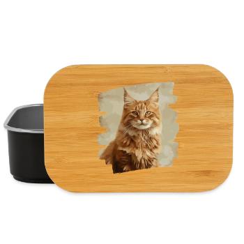 Maine Coon - Lunch Box - Schwarz - Vorne