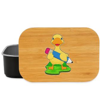 École de crayon Duck Student - Boîte à goûter - noir - Devant