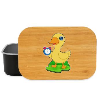 Ente Wecker - Lunch Box - Schwarz - Vorne