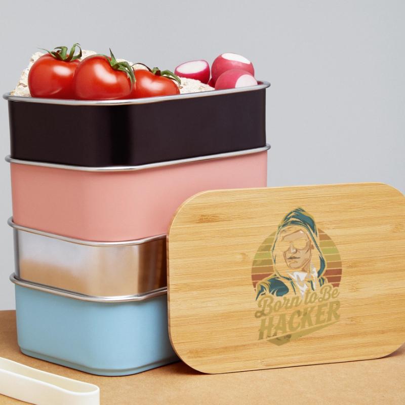 Born to Be Hacker – Computer Science Nerd IT Lunch Box