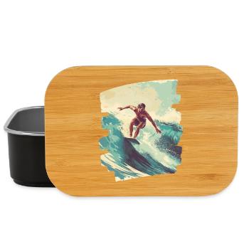 Surfer - Lunch Box - Schwarz - Vorne