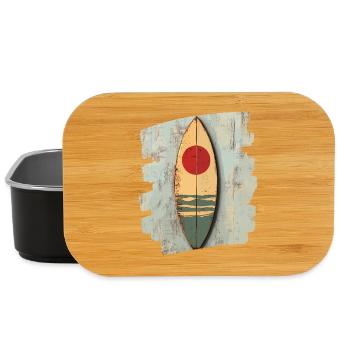 Planche de surf - Boîte à goûter - noir - Devant
