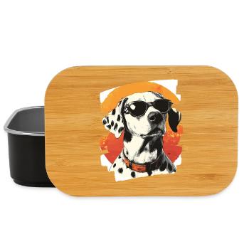 Dalmatian - Lunch Box - black - Front