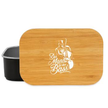 Kontrabass - Der Mann Für Den Bass Gorilla - Lunch Box - Schwarz - Vorne