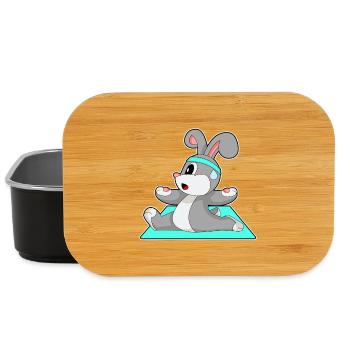 Rabbit Yoga Fitness Gymnastics - Lunch Box - black - Front