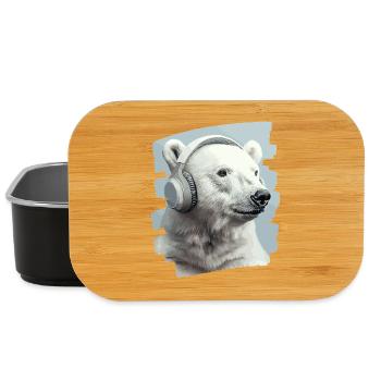 Eisbär - Lunch Box - Schwarz - Vorne