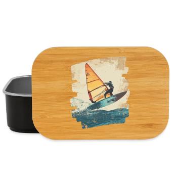 Véliplanchistes Planche à voile Surf Sports nautiques - Boîte à goûter - noir - Devant