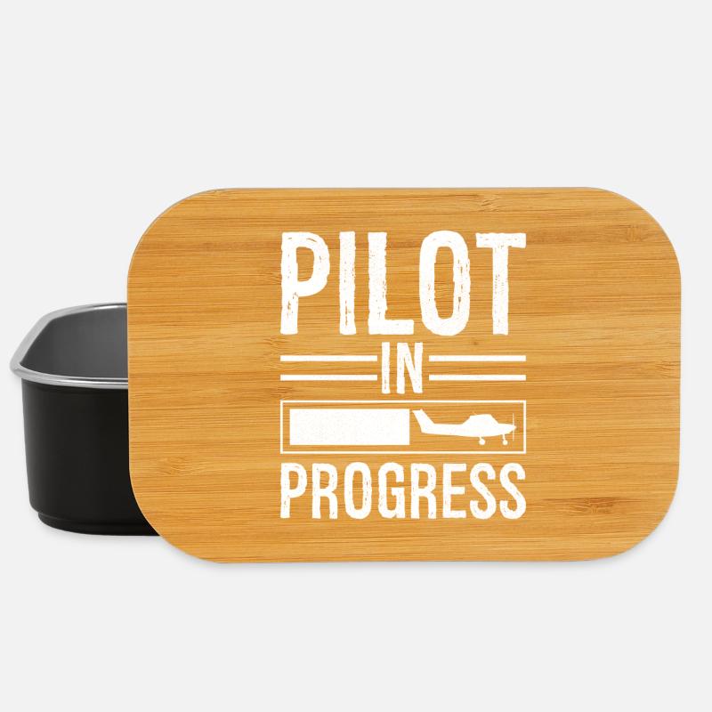 Pilot In progress - Lunch Box - Schwarz