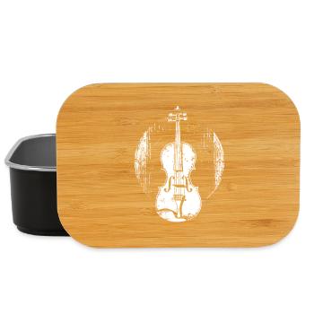 Violon - Boîte à goûter - noir - Devant