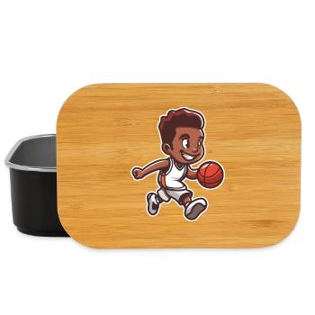 Kleiner Basketballer - Lunch Box - Schwarz - Vorne