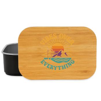 Vibes Over Everything - Lunch Box - Schwarz - Vorne