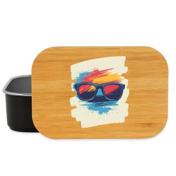 Sunglasses - Lunch Box - black - Front
