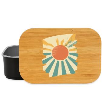 Sommer Sonnenuntergang - Lunch Box - Schwarz - Vorne