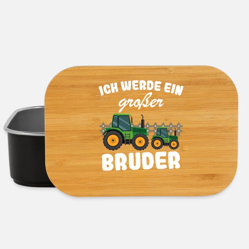 Nachwuchs Verkünden | Ich Werde Großer Bruder 2027 - Lunch Box - Schwarz