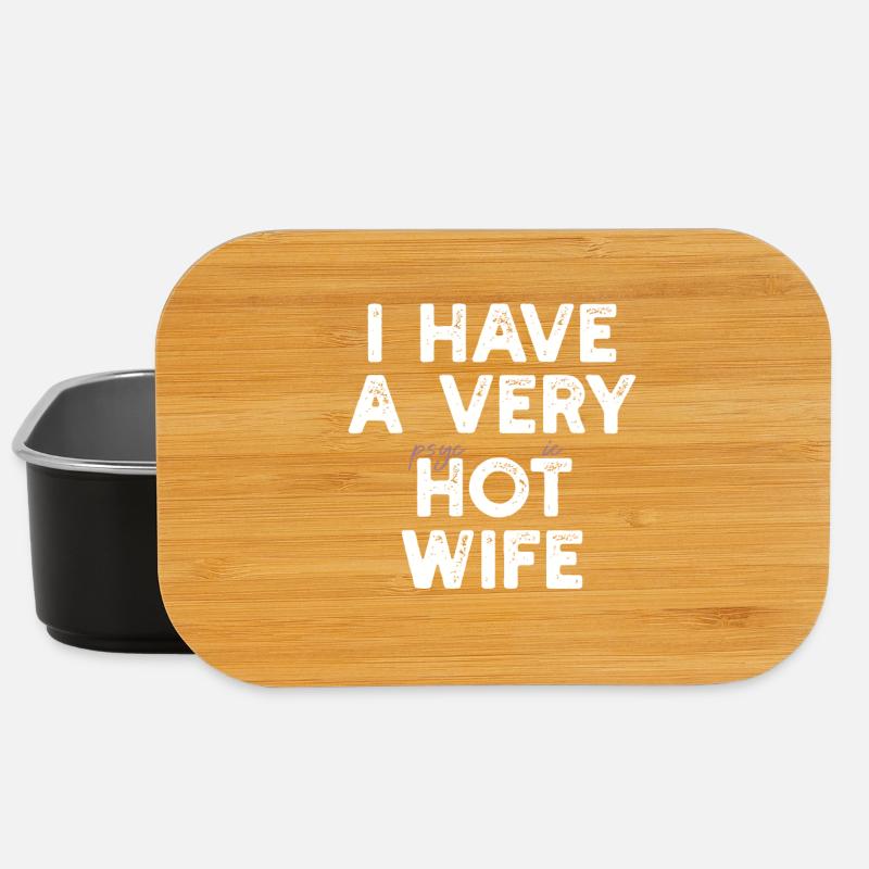 I Have A Very Psychotic Wife - Lunch Box - Schwarz