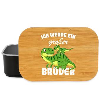 Nachwuchs Verkünden | Ich Werde Großer Bruder 2027 - Lunch Box - Schwarz - Vorne
