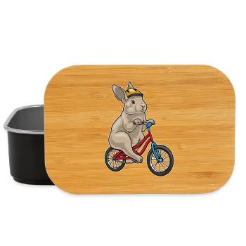 Hase Fahrrad - Lunch Box - Schwarz - Vorne