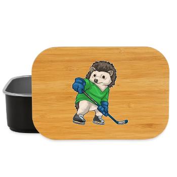 Bâton de hockey sur glace hérisson - Boîte à goûter - noir - Devant
