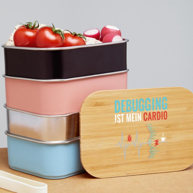 Debugging ist mein Cardio - Programmierer Nerd Lunch Box