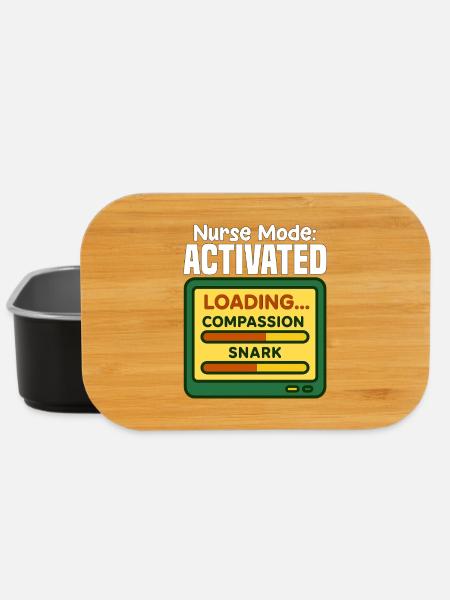 MODE INFIRMIÈRE ACTIVÉ - CADEAU INFIRMIÈRE - Boîte à goûter - noir