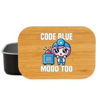 CODE BLUE, MOOD TOO - DOKTOR GESCHENK - Lunch Box - Schwarz - Vorne