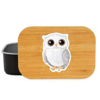 Eule - Lunch Box - Schwarz - Vorne